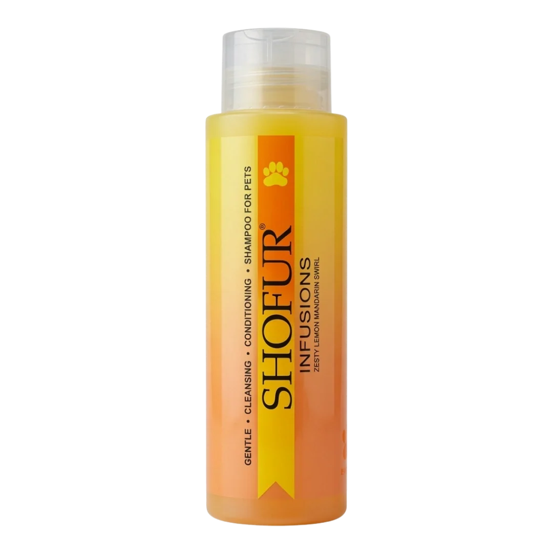 Dog Shofur Infusions All-in-One Shampoo Zesty Lemon Mandarin Swirl 18oz by Best Shot