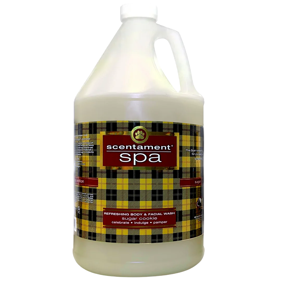 Sugar Cookie 1Gallon Shampoo Scentament Spa by Best Shot professional dog grooming tool Southlake Paws