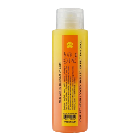 Dog Shofur Infusions All-in-One Shampoo Zesty Lemon Mandarin Swirl 18oz by Best Shot product image
