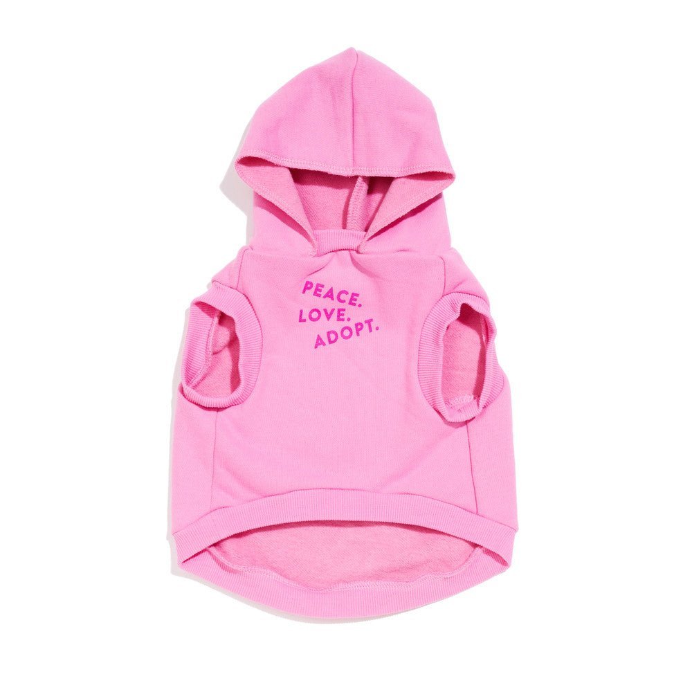 Big Full Heart Animal Hoodies Premium Big Full Heart Animal Hoodie, Candy Pink + Magenta