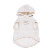 Big Full Heart Animal Hoodie, Heather + Gray