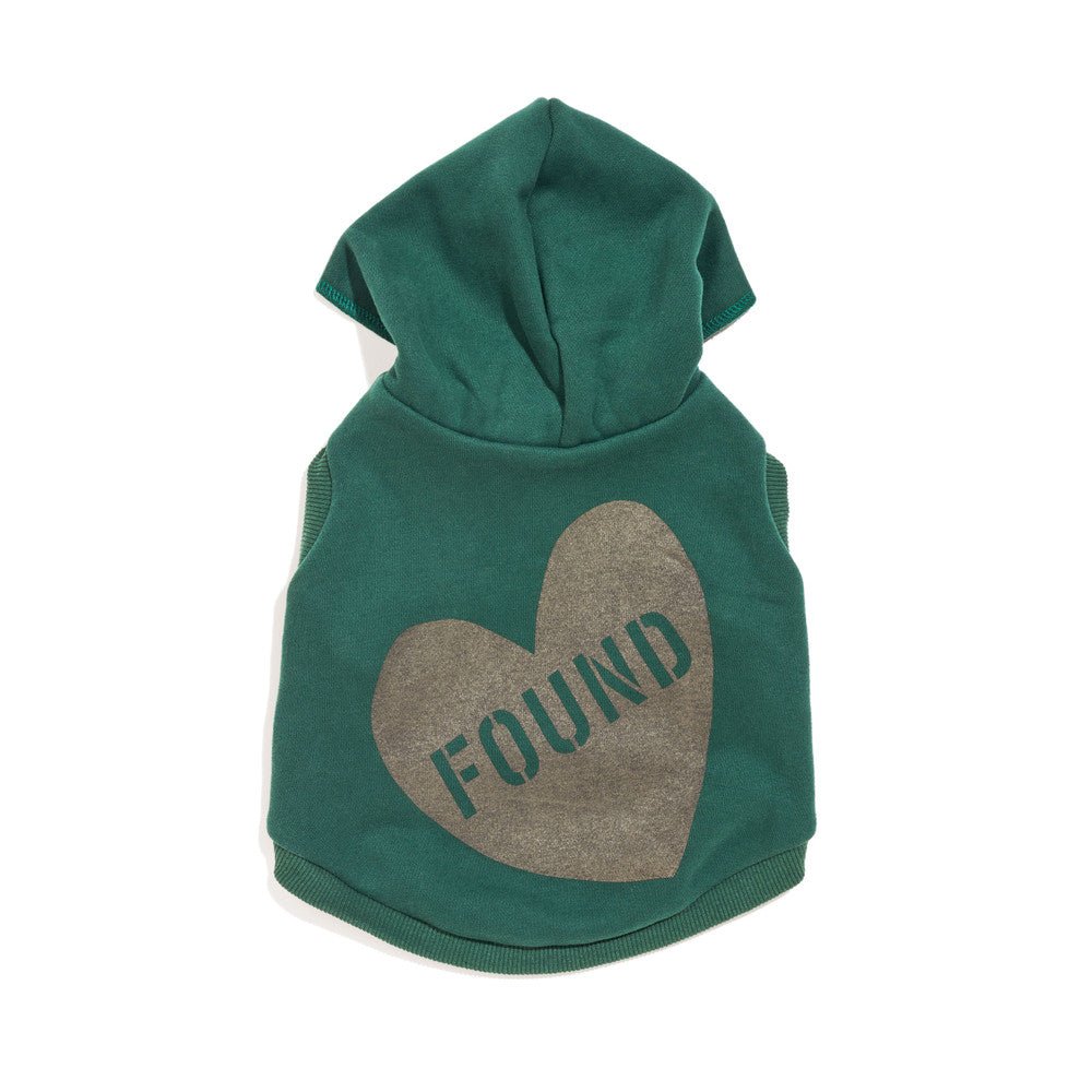 Big Full Heart Animal Hoodies Premium Big Full Heart Animal Hoodie, Hunter Green + Pine
