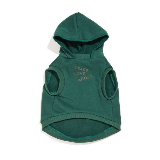 Big Full Heart Animal Hoodies Premium Big Full Heart Animal Hoodie, Hunter Green + Pine