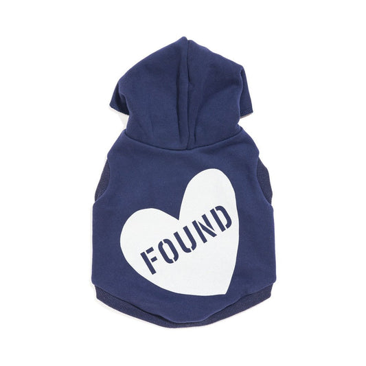 Big Full Heart Animal Hoodies Premium Big Full Heart Animal Hoodie, Navy + Ice