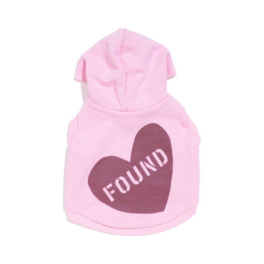 Big Full Heart Animal Hoodies Premium Big Full Heart Animal Hoodie, Pink + Mauve