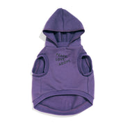 Big Full Heart Animal Hoodie, Purple + Plum