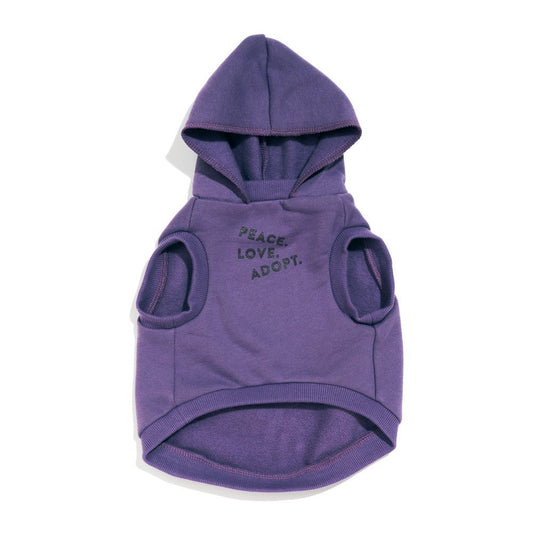 Big Full Heart Animal Hoodies Premium Big Full Heart Animal Hoodie, Purple + Plum