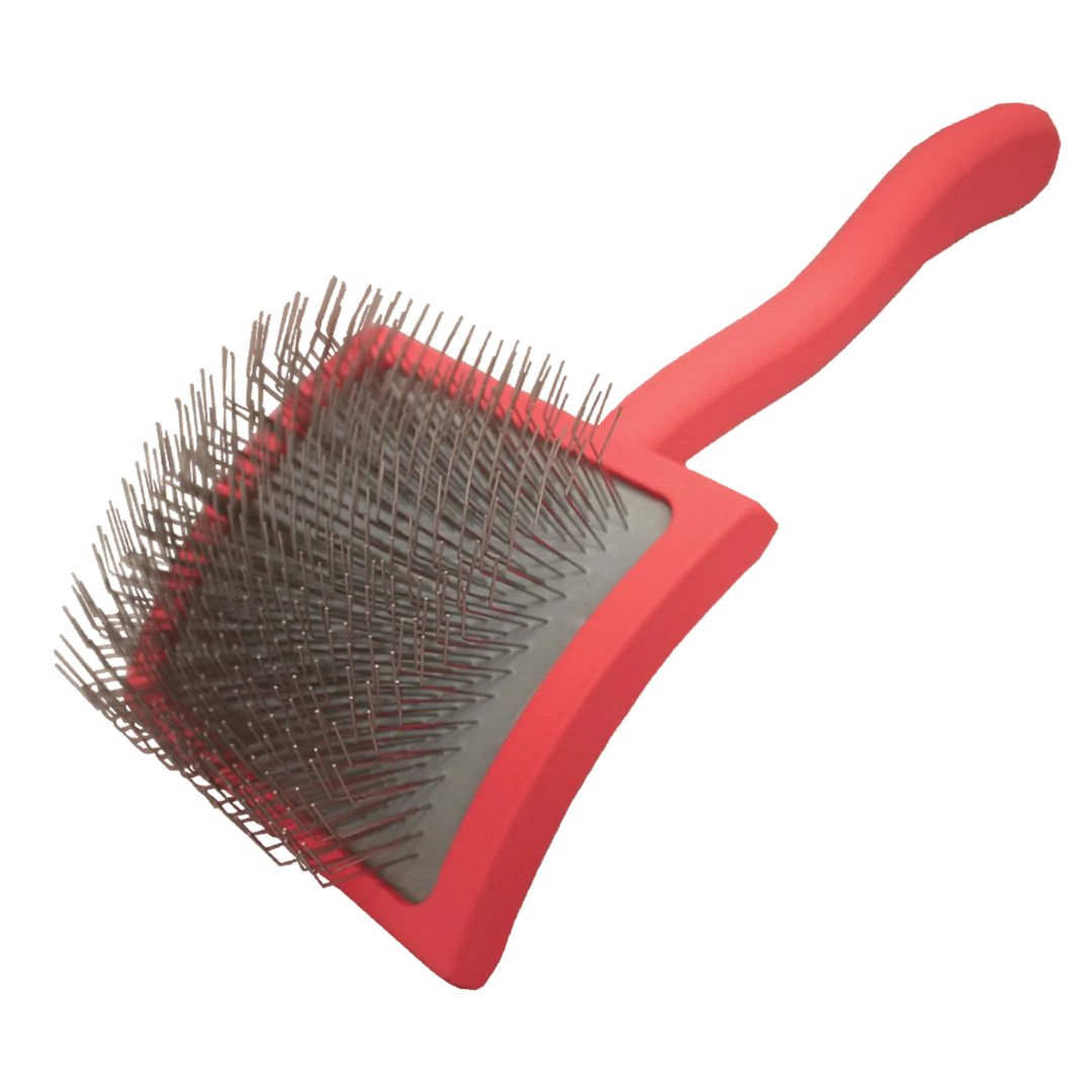 Pet Big G Large Coral Slicker Brush by Chris Christensen