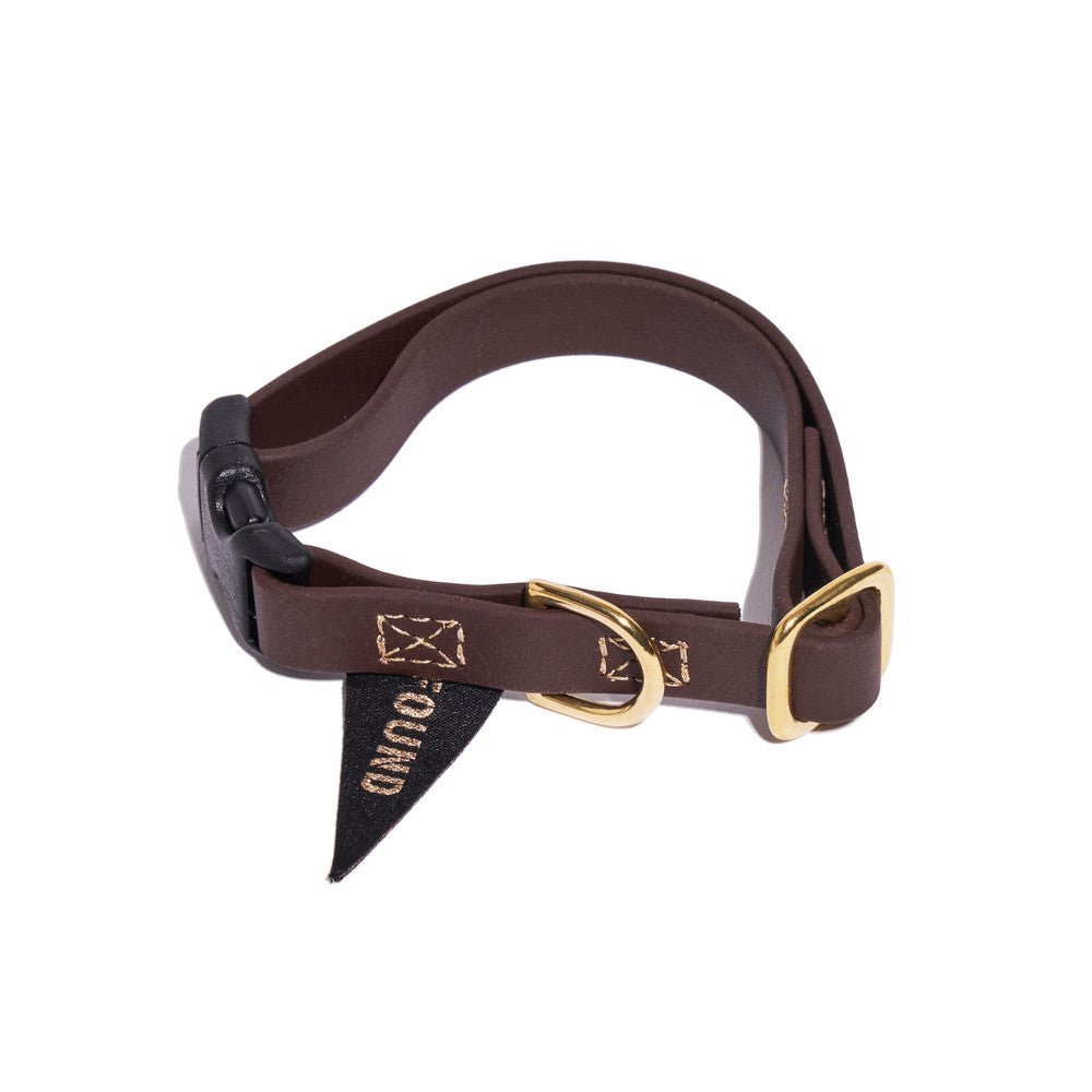 Dog Collars Premium New! Water Resistant Cat & Dog Collar, Brown