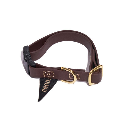 Dog Collars Premium New! Water Resistant Cat & Dog Collar, Brown