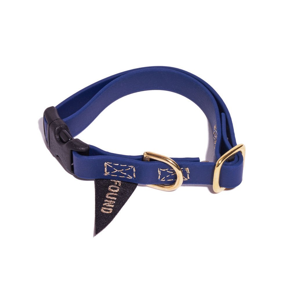 Dog Collars Premium New! Water Resistant Cat & Dog Collar, Navy