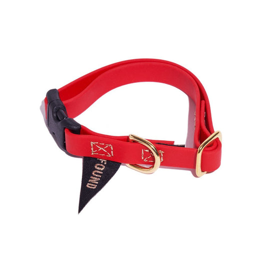 Dog Collars Premium New! Water Resistance Cat & Dog Collar, Red