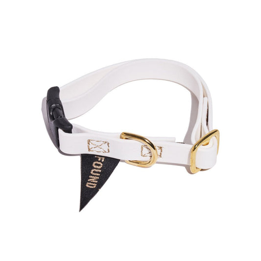 Dog Collars Premium New! Water-Resistant Cat & Dog Collar, White