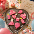 Load image into Gallery viewer, Birthday Girl Organic Dog Cookie Box
