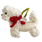 Bichon Frise Dog Ornament