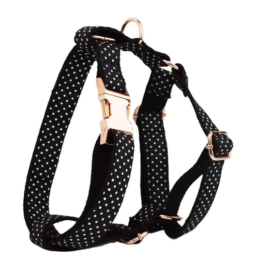 Black Polka Dot Print Set
