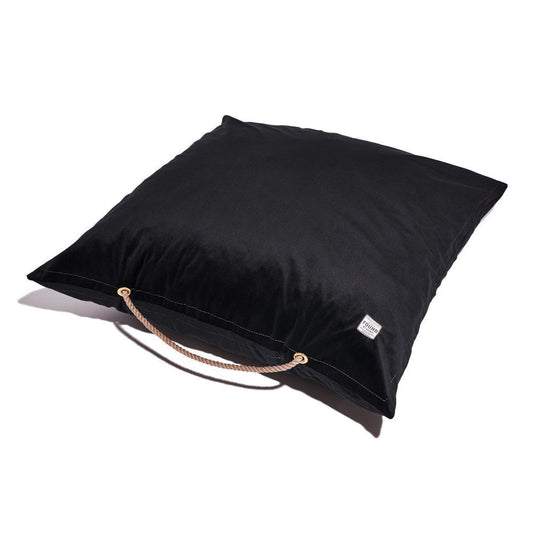 Dog Beds Premium Black Washable Velvet Dog Bed