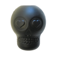 Load image into Gallery viewer, Magnum Sugar Skull Dog Chew Toy & Treat Dispenser - USA Made | SodaPup
