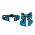 Load image into Gallery viewer, Blue Green Satin Set
