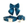 Load image into Gallery viewer, Blue Green Satin Set
