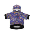 Load image into Gallery viewer, Blue Imperial Dragon Button Hoodie
