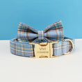 Load image into Gallery viewer, Blue Plaid Set
