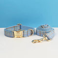 Load image into Gallery viewer, Blue Plaid Set
