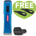 Load image into Gallery viewer, Blue Saphir Cordless Clipper One Battery with 2 Free Drives by Heiniger
