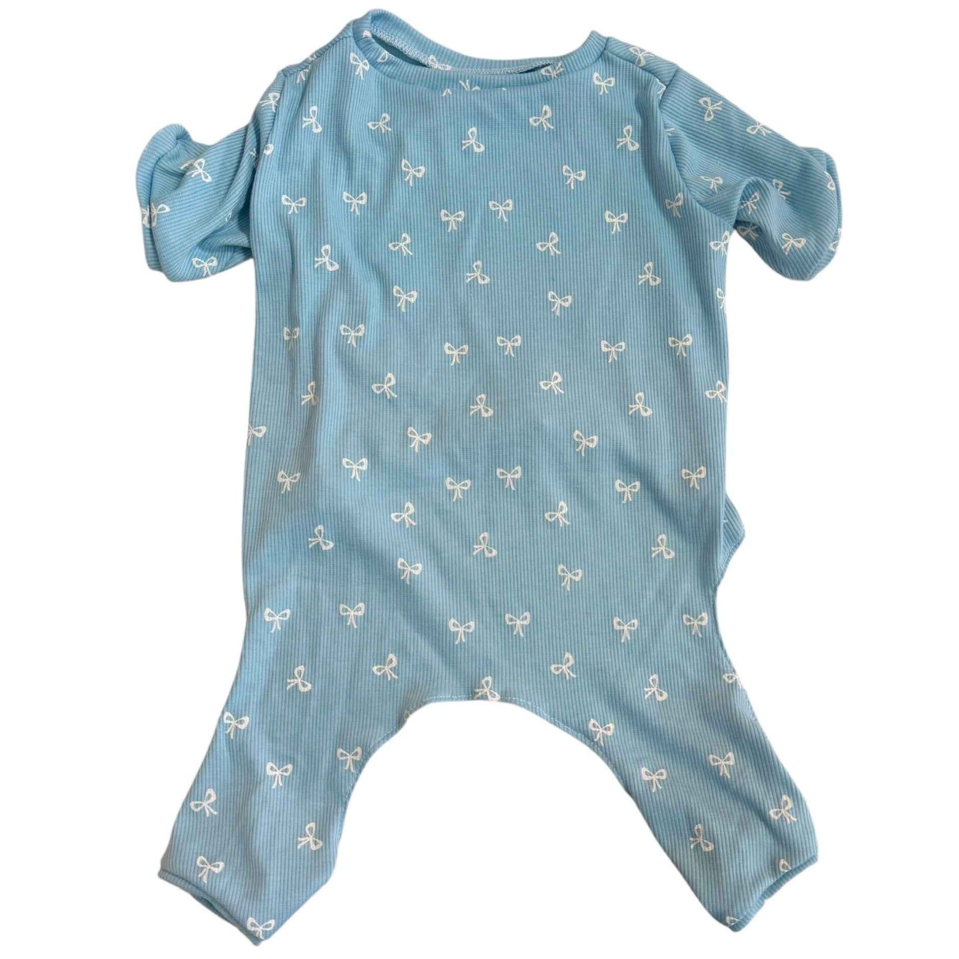 Blue Bow Pajama