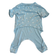 Blue Bow Pajamas