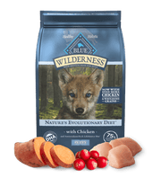 Blue Buffalo Wilderness Puppy Chicken with Wholesome Grains Dry Dog Food 