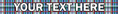 Load image into Gallery viewer, Personalized Tartan Plaid Blue Dog Collar
