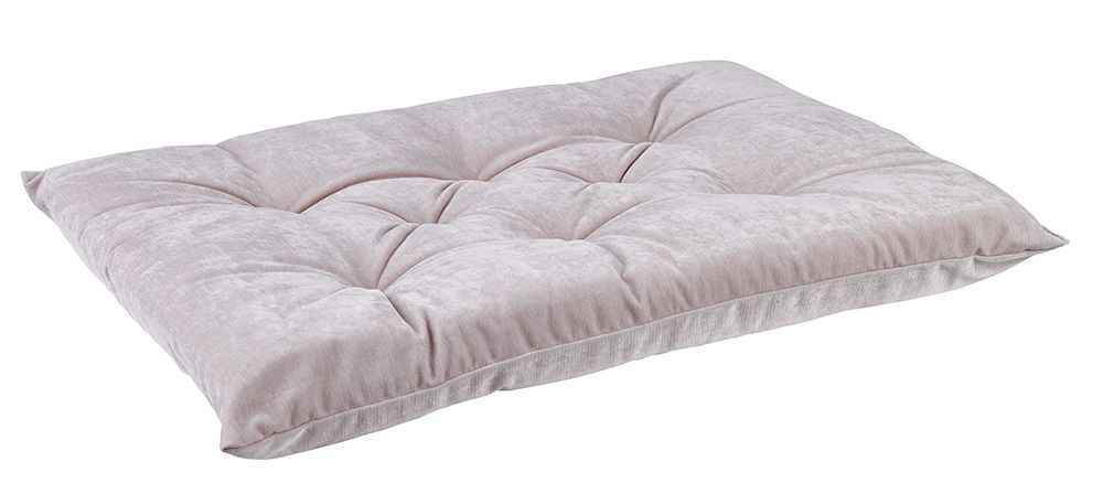 Bowsers Blush Tufted Dog Crate Cushion - Washable Crate and Lounge Comfort