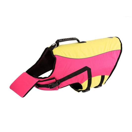 Body Glove Ripstop Pet Life Jacket - Pink/Yellow - X-Small