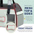 Load image into Gallery viewer, Bone Cruiser Pet Carrier with Removable Wheels and Telescopic Handle
