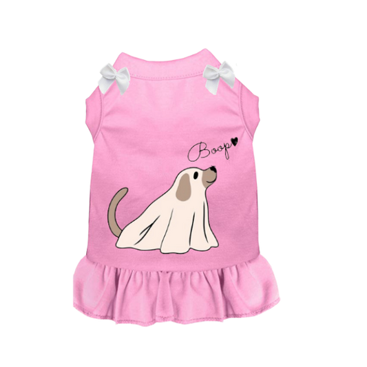 Boop the Ghost Pup Dog Dress