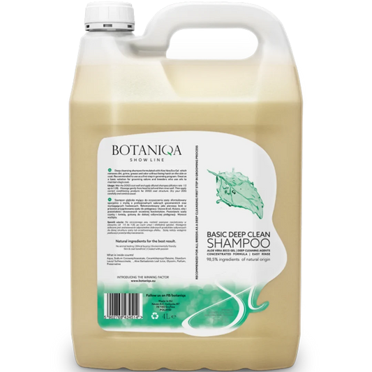 Dog Basic Deep Clean Shampoo Gallon by Botaniqa