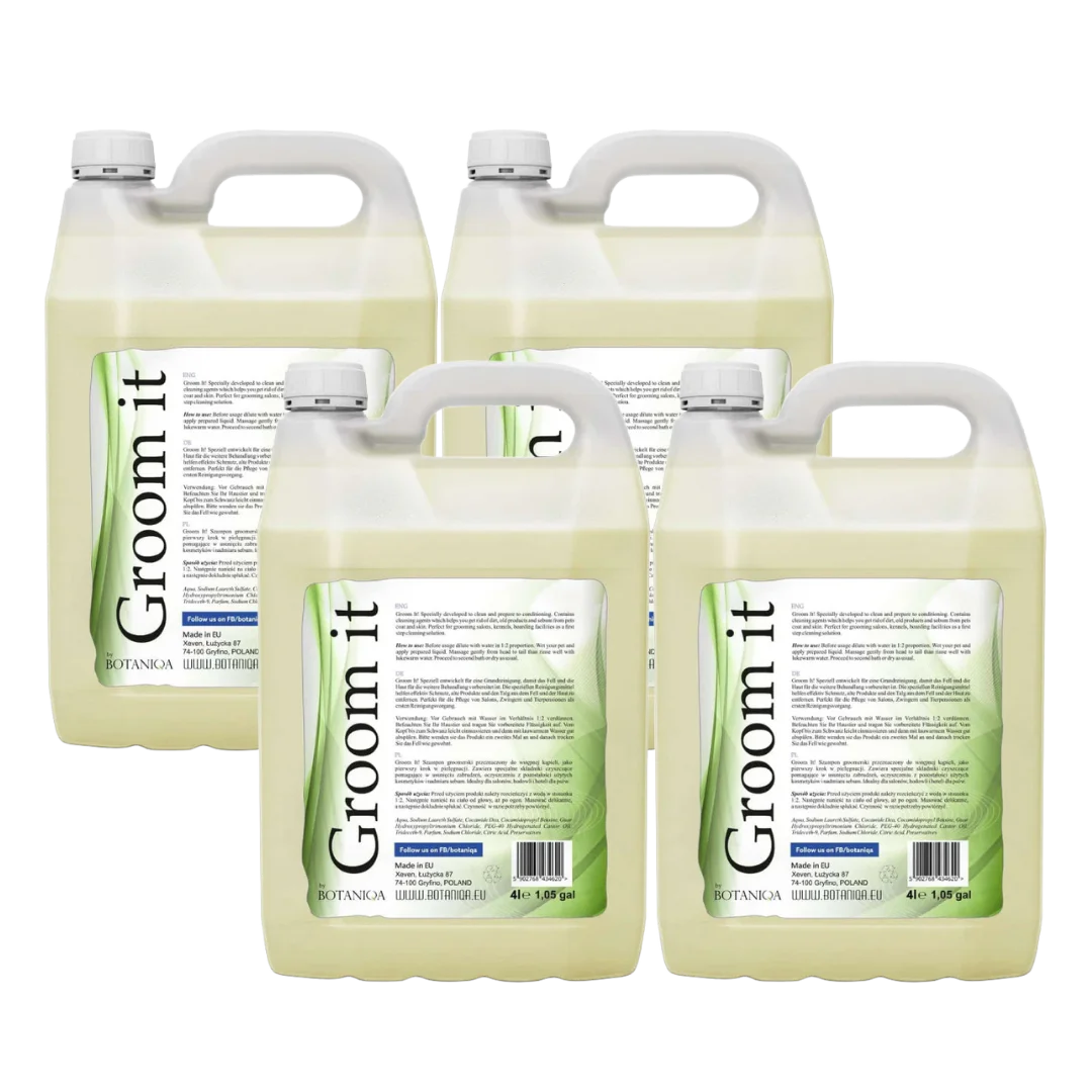 Groom It Gallon Set of 4 by Botaniqa