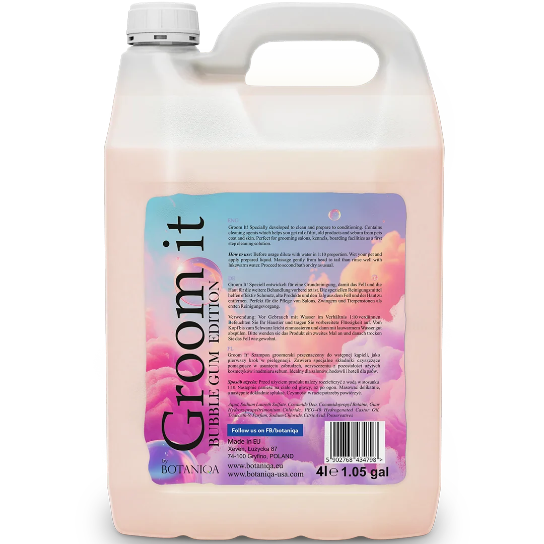 Botaniqa Groom It Bubble Gum Edition Gallon