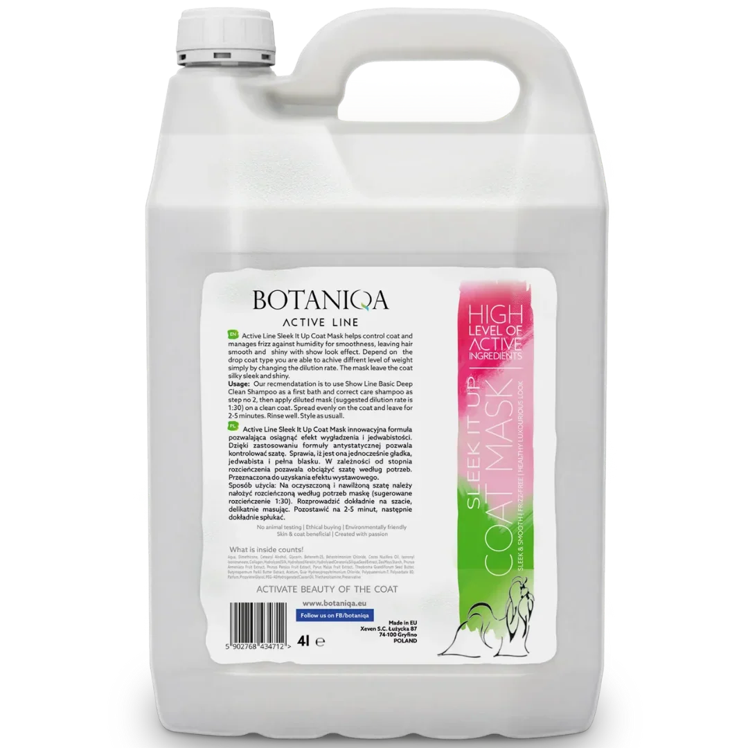 Botaniqa Sleek It Up Coat Mask Gallon