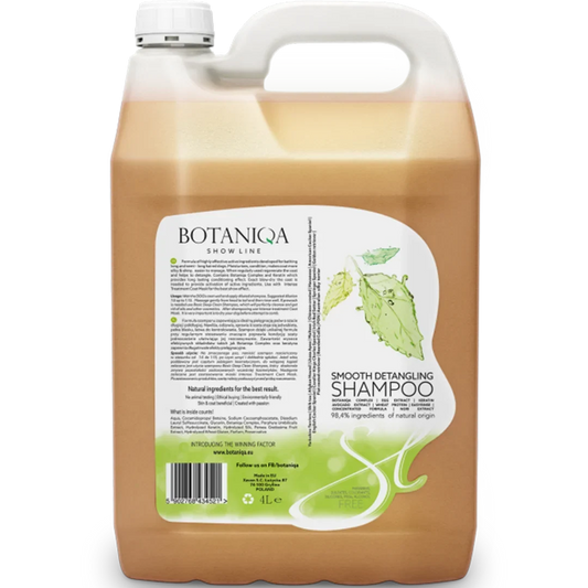 Dog Smooth Detangling Shampoo Gallon by Botaniqa