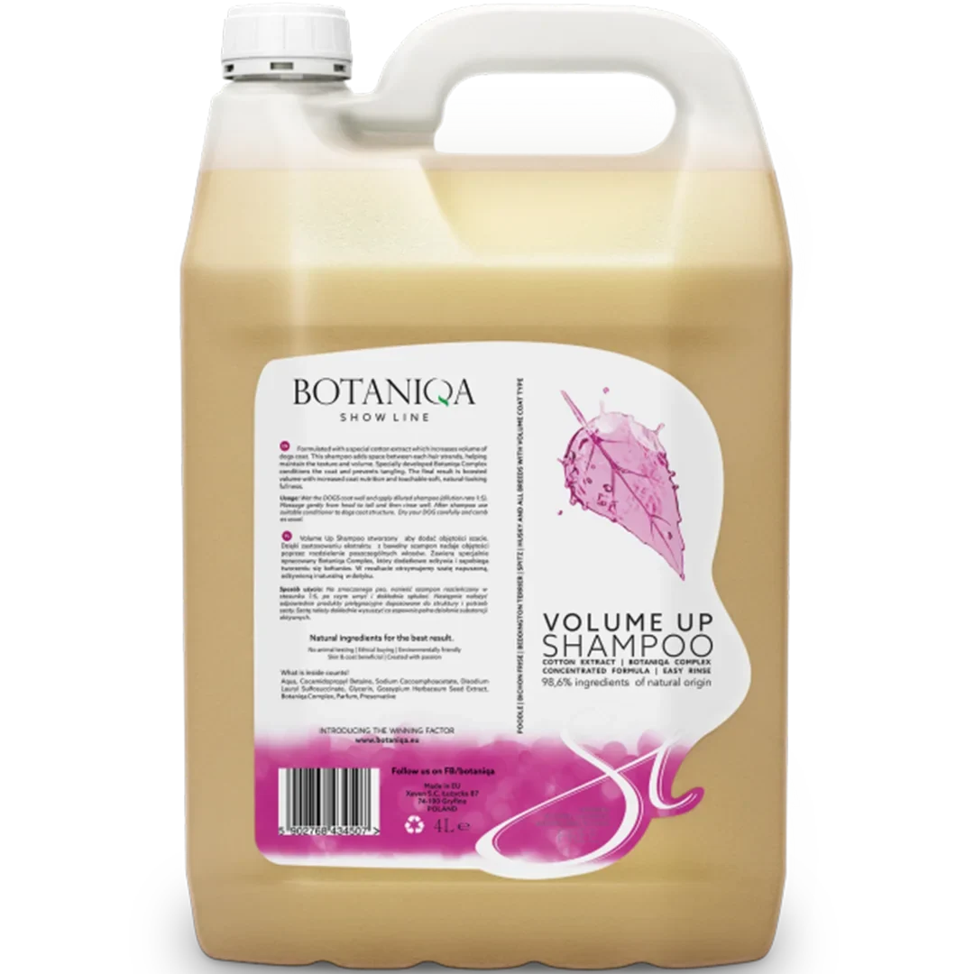 Dog Volume Up Shampoo Gallon by Botaniqa