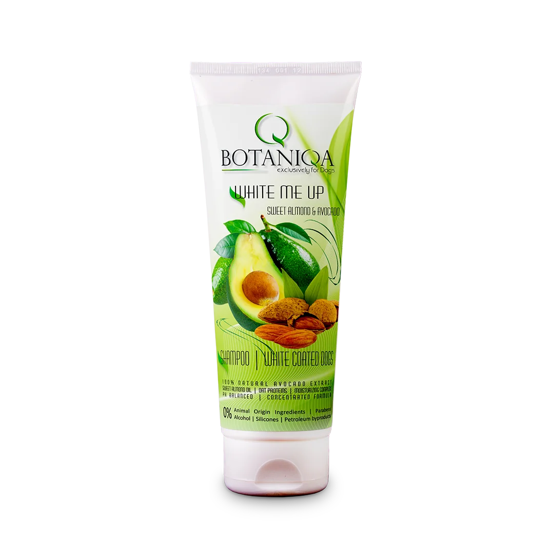 Dog White Me Up Almond & Avocado Shampoo 8oz by Botaniqa