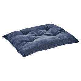 Bowsers Indigo Tufted Dog Crate Cushion - Washable Crate and Lounge Comfort