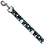 Dog Leash - Emperor Penguins Gray/Blues