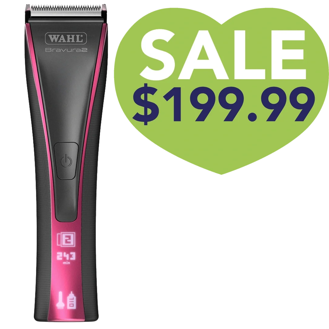 Pet Bravura2 Cordless Clipper Brilliant Rose by Wahl