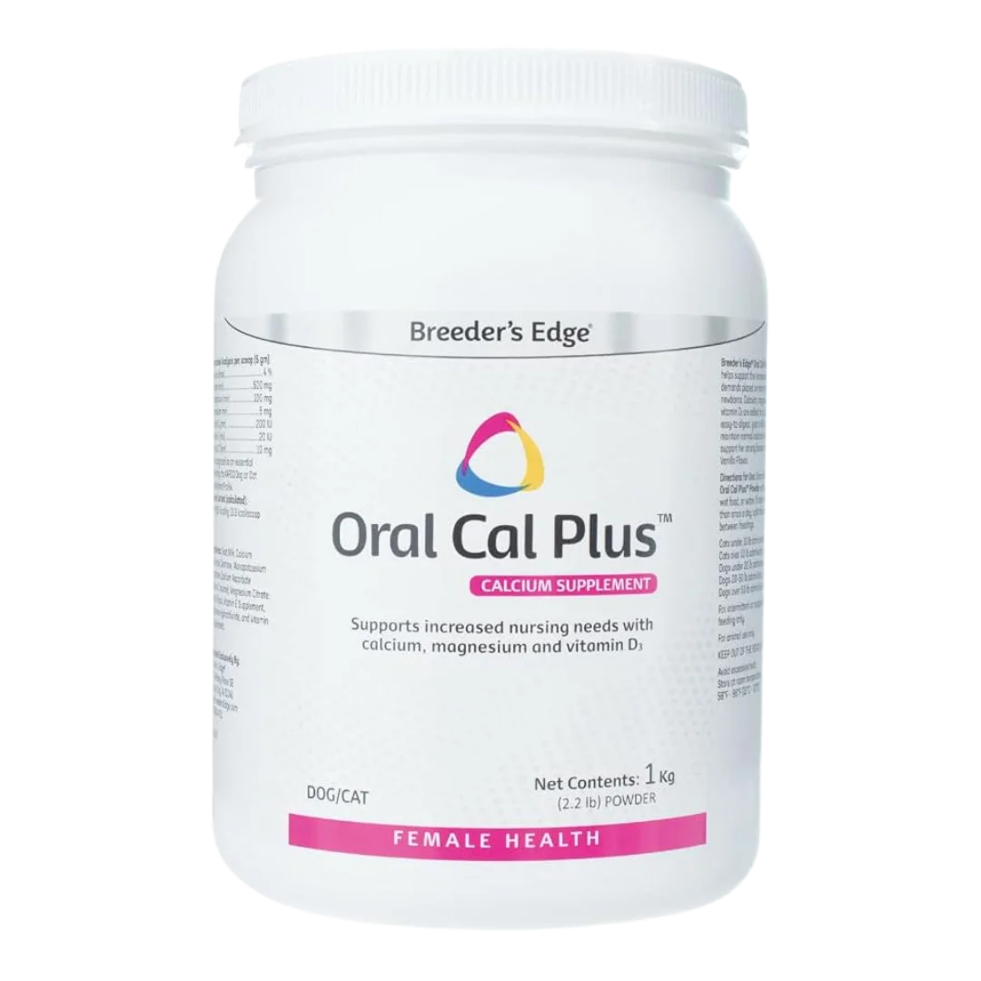 Oral Cal Plus Powder 1kg by Breeders Edge