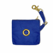 Bright Blue Found Poop Bag Pouch