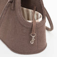 Load image into Gallery viewer, Nooee Pet Ash Felt Dog Carrier
