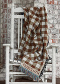 Load image into Gallery viewer, Fall Gingham Blanket
